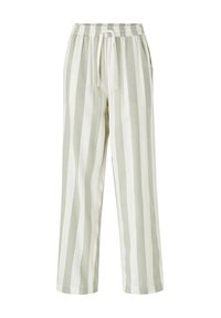 Ellos Collection SET - Pyjama - grün weiß gestreift