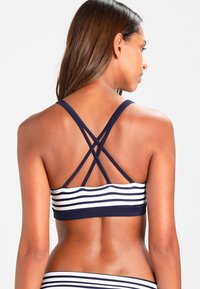 Venice Beach BUSTIER - Bikinitop - white/navy