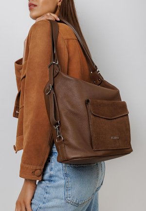 RYŁKO Borsa a mano - brown