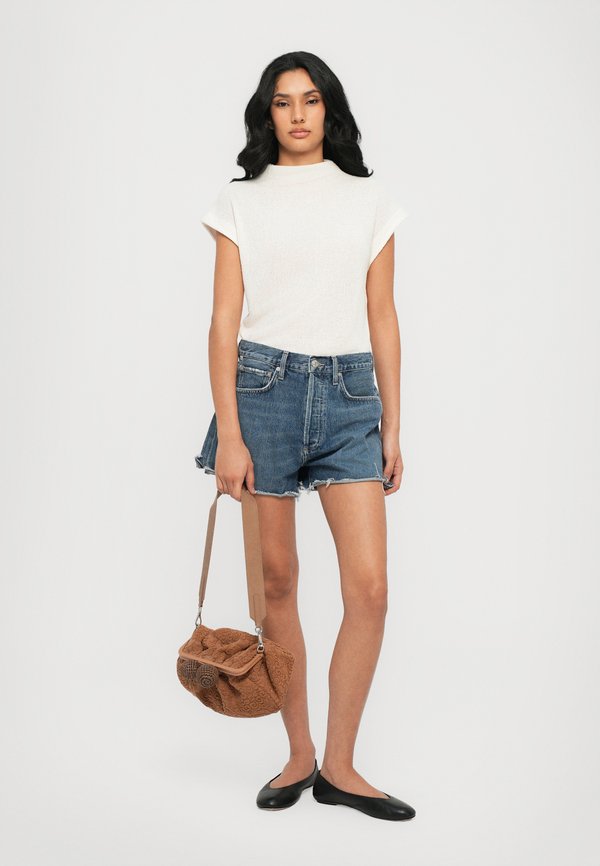 MARLOW - Denim shorts - indigo3