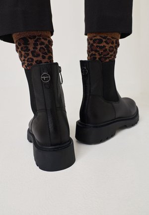 Tamaris, Bottines à plateau - black