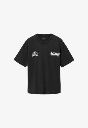 AllSaints, T-shirts print - washed black