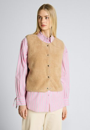 Bodywarmer - caramel beige