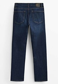 Massimo Dutti Jeans straight leg - blue-black denim