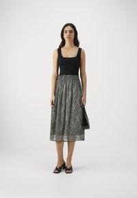 DRYKORN ATTRA - A-line skjørt - black