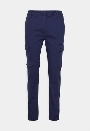Pier One Calças cargo - dark blue