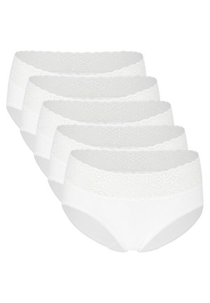 5ER PACK NATALIE - Slip - weiß