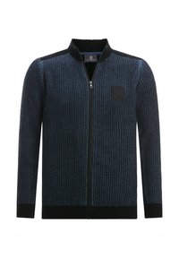 Jan Vanderstorm Homme Gilet En Maille Olav Bleu Foncé, L - 52/54