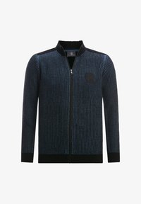 Jan Vanderstorm Homme Gilet En Maille Olav Bleu Foncé, L - 52/54 Jan Vanderstorm Homme Gilet En Maille Olav Bleu Foncé, L - 52/54