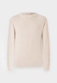 BLUBARKLE CREW NECK - Svetr - simply taupe