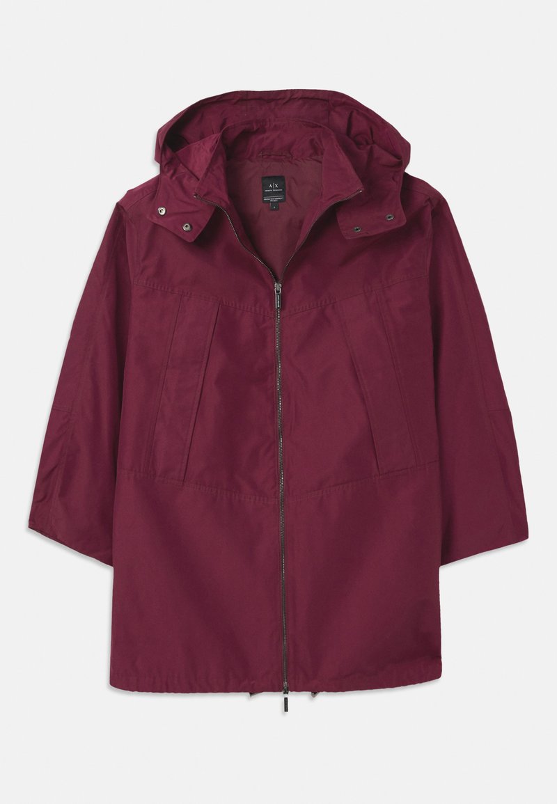 Armani Exchange Parka bordeauxrood