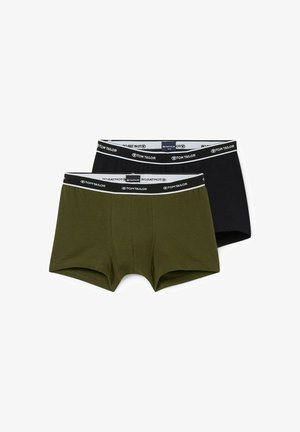 2 PACK - Trumpikės - dark green uni