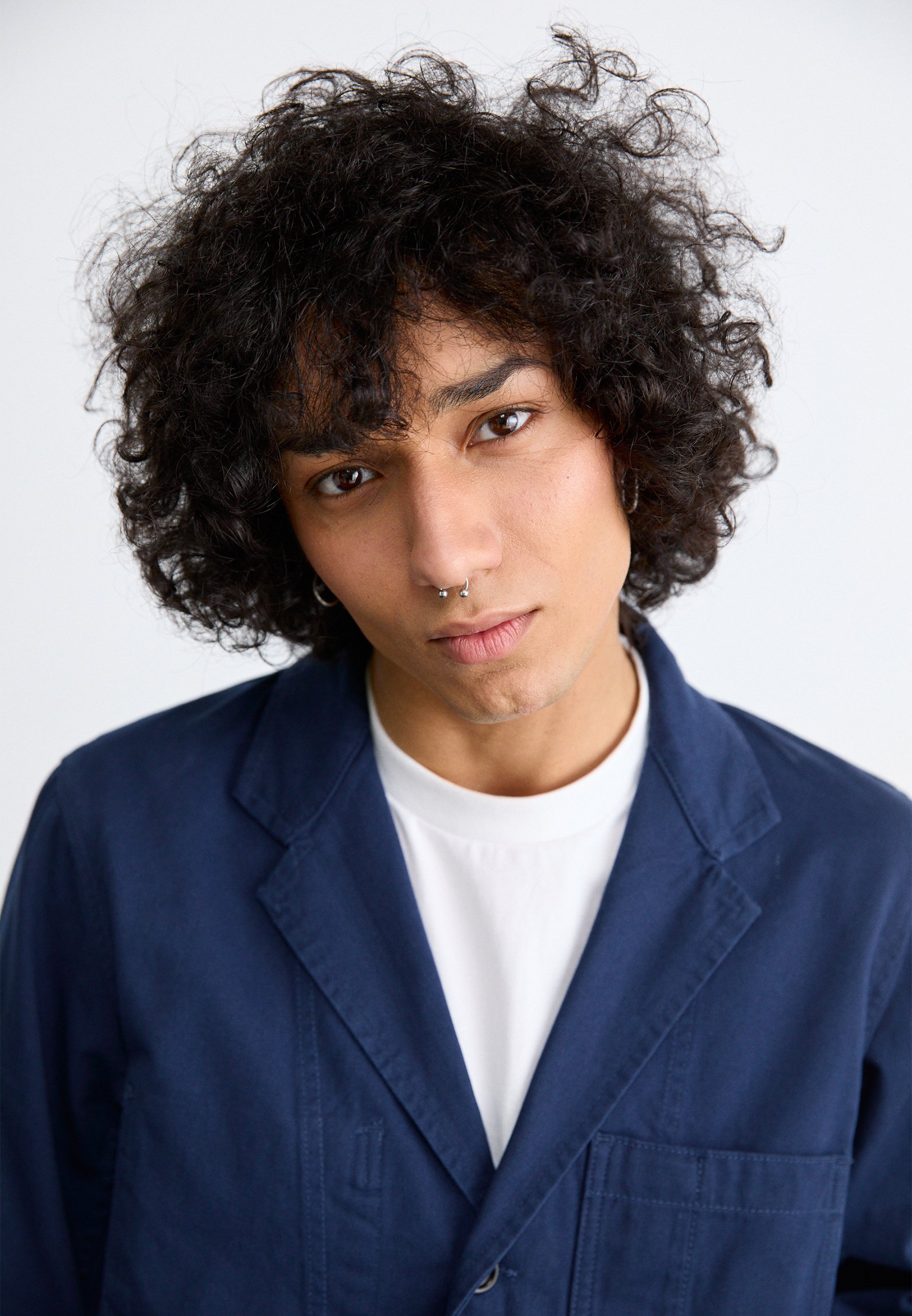 Service Works DRILL SERVER SUIT JACKET - Summer jacket - navy/blue