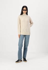 ONLY ONLAYA LIFE HIGH NECK - Camisola - birch