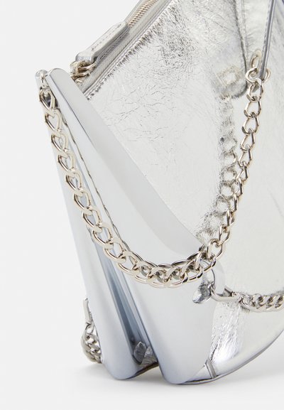 Published By ALL DAY BAG WIDE STRAP  - Borsa a tracolla - silver-coloured and chrome