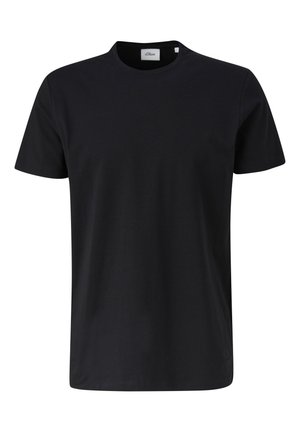 T-shirt basique - schwarz