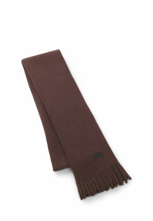 BOSS, ALBAS UNISEX - Bufanda - dark brown nine