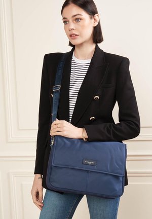 LANCASTER, LARGE BASIC VITA - Schoudertas - blue