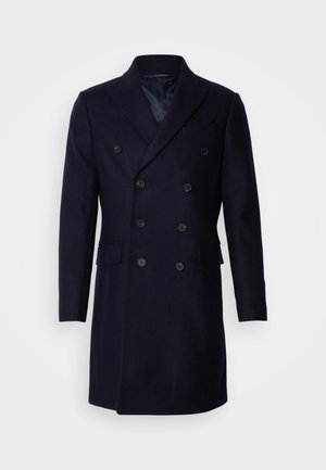 Isaac Dewhirst LONG PEA COAT - Klasičan kaput - navy