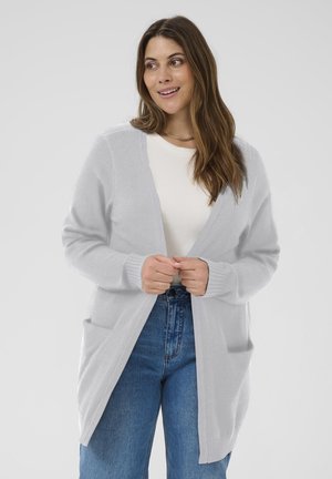 ALIANNA  - Adīta jaka - grey melange