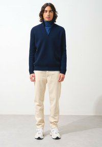 Authentic Cashmere Strickpullover - navy