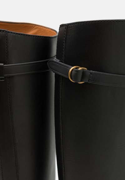 Polo Ralph Lauren BOOTS TALL - Zābaki - black