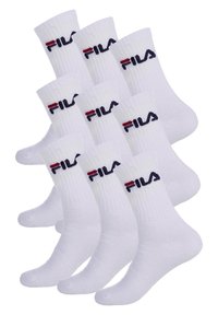 Fila UNISEX CREW  IM 9ER PACK - Chaussettes - white