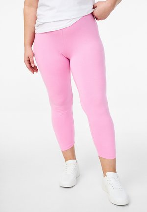 BASIC - Legíny – nohavice - begonia pink