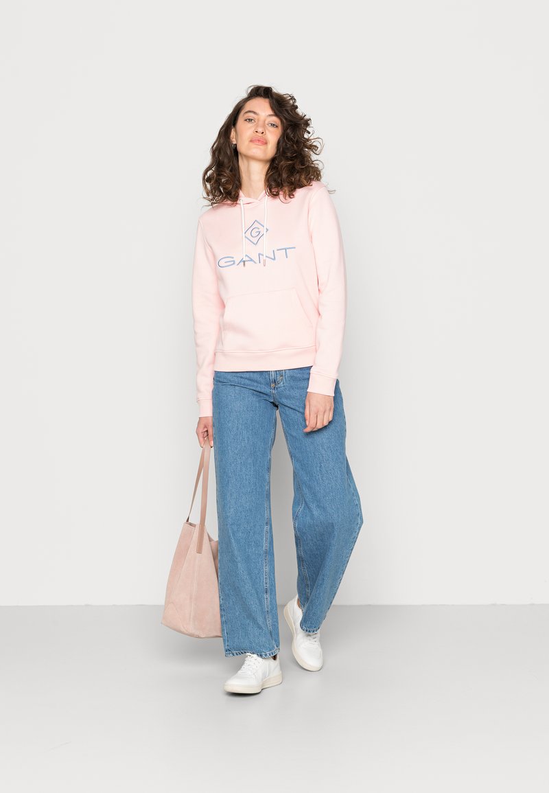 Damen Sweatshirts | GANT COLOR LOCK UP HOODIE Kapuzenpullover preppy pink/hellrot - JZ78544 Damen Sweatshirts | GANT COLOR LOCK UP HOODIE Kapuzenpullover preppy pink/hellrot - JZ78544