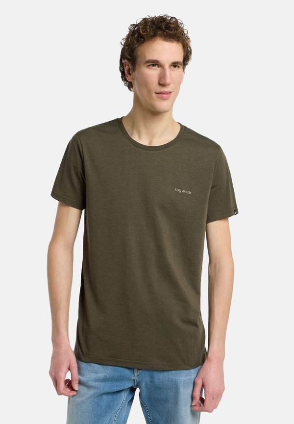 NEDIE - T-Shirt basic - dark olive