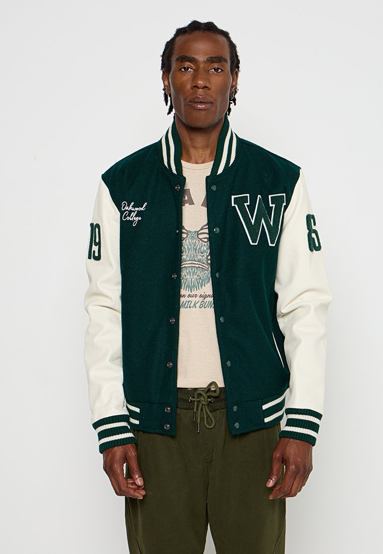 Oakwood Bomberjacks donkergroen