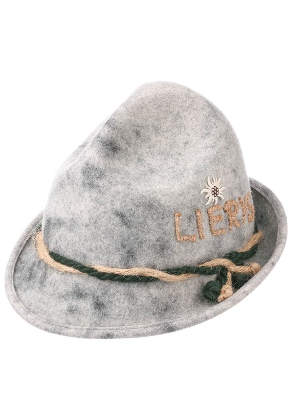 EDELWEISS  - Hut - grau meliert