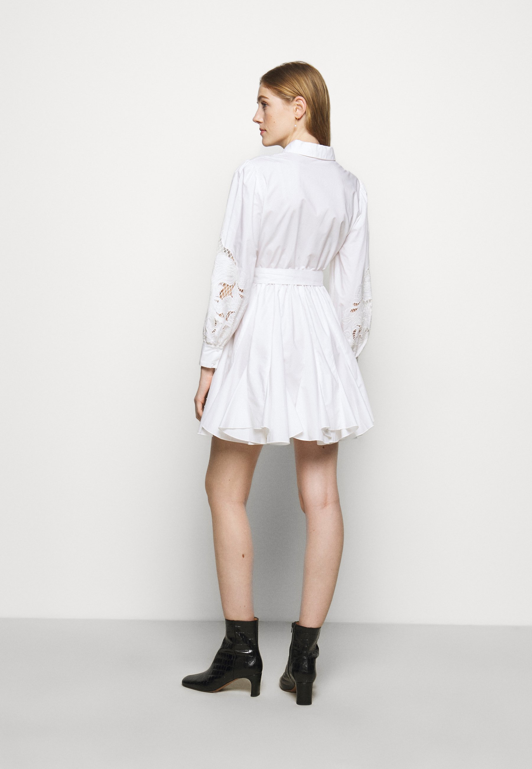 maje REBELLO - Shirt dress - blanc 