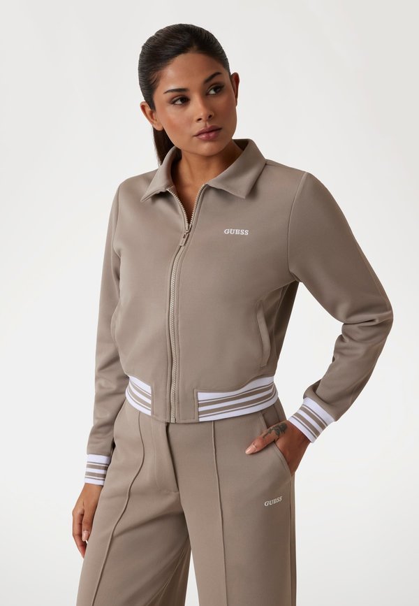 Sweatjacke - marron claire