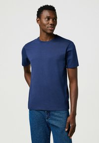 Wrangler 3 PACK TEE - Paprasti marškinėliai - white olive navy