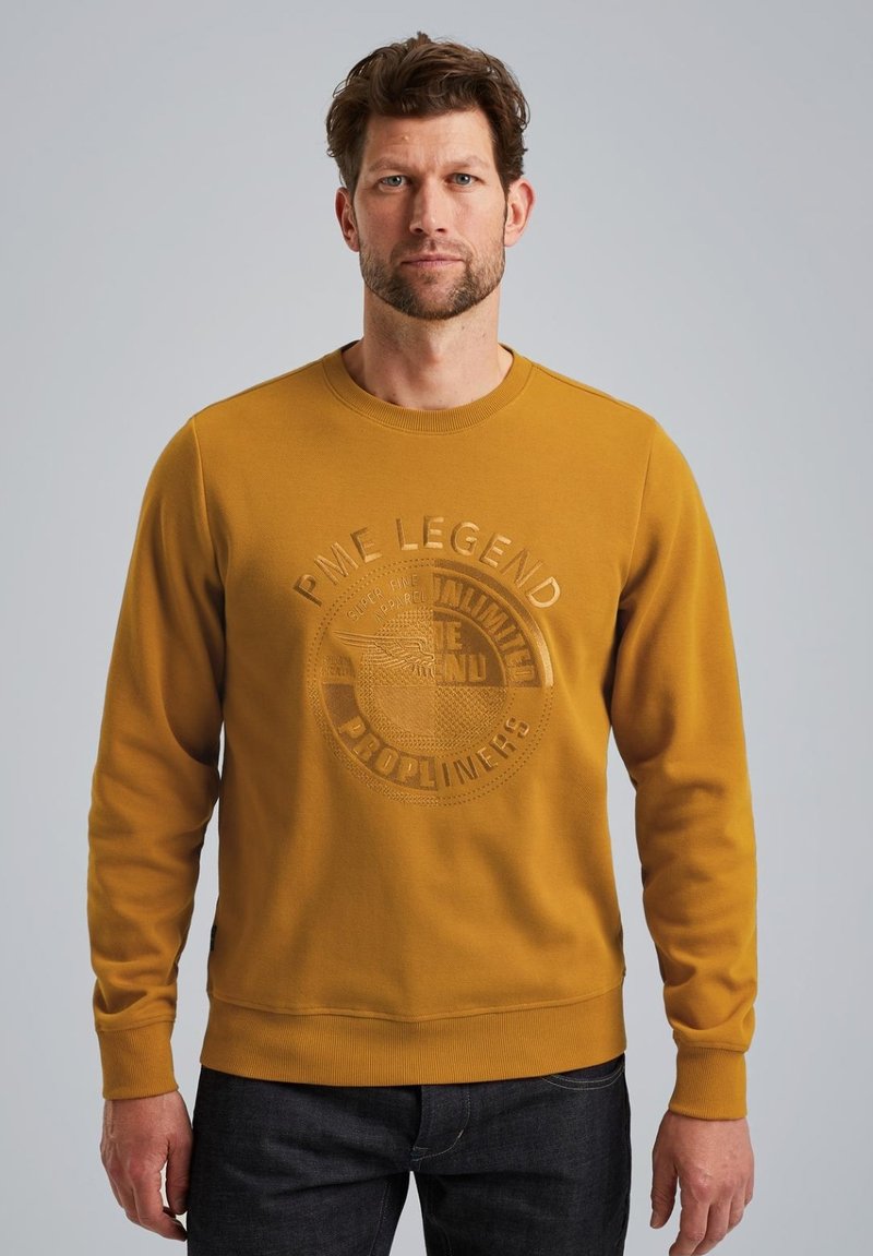 PME Legend SWEATSHIRT ARTWORK - Felpa - buckthorne brown