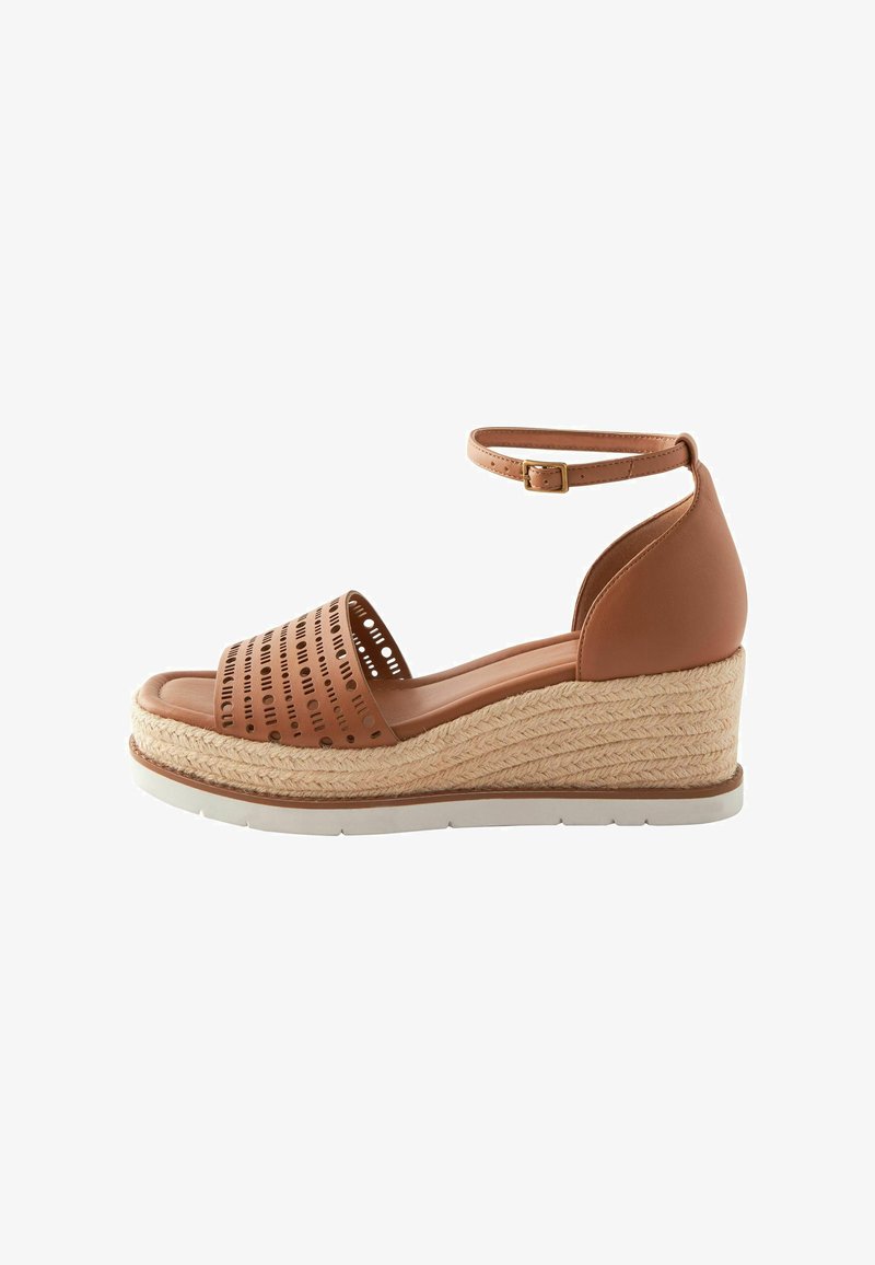 Next FOREVER COMFORT LASERCUT - Espadrile - tan brown