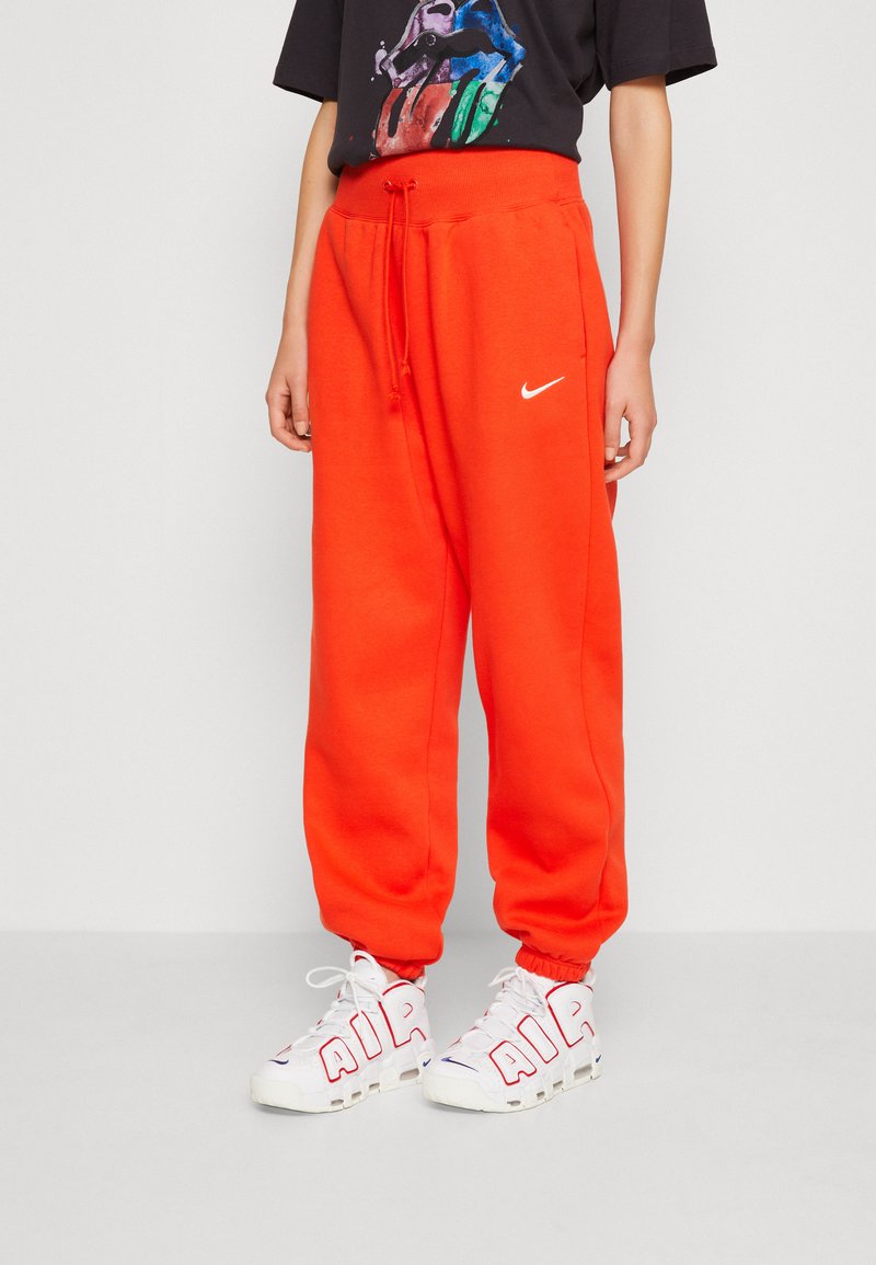 Nike Sportswear - W PHNX FLC HR OS - Jogginghose - picante red/sail, Vergrößern