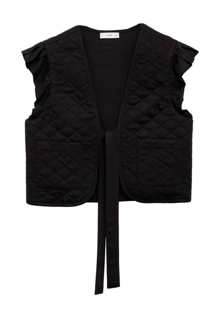 Mango Kids Bodywarmer zwart Mango Kids Bodywarmer zwart