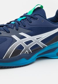 ASICS SOLUTION SPEED FF 3 CLAY - Massakentän kengät - blue expanse/white