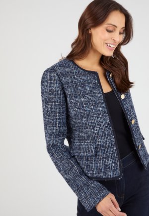 EFFET TWEED GANSE FANTAISIE - Übergangsjacke - marine