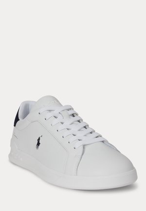 Polo Ralph Lauren HERITAGE COURT II LEATHER SNEAKER UNISEX - Sportbačiai - white/hunter navy