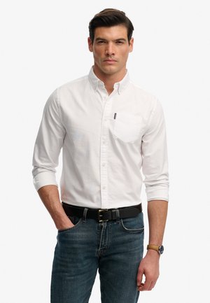 ESSENTIAL OXFORD LONG SLEEVE - Skjorter - optic white oxford