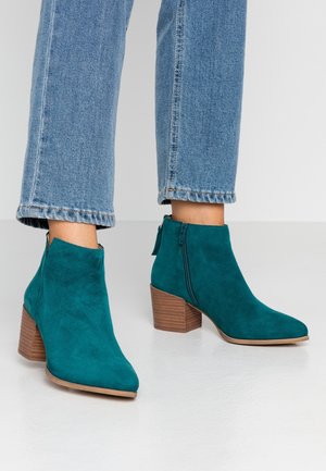 Boots à talons - teal