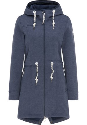 Parka - mottled dark blue