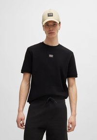 HUGO DIRAGOLINO GEL - Basic T-shirt - black one