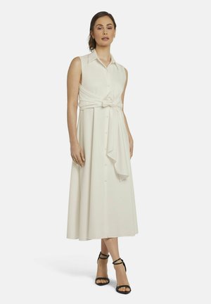 MIDI OWILA MIT BINDEDETAIL - Blousejurk - weiß