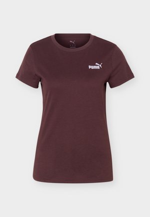 Puma, SMALL NO. 1 LOGO TEE - T-paita - chocolate fondue