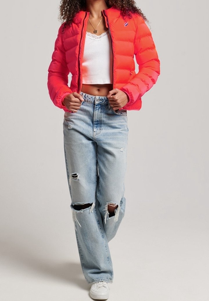 Superdry & Co Chaqueta de invierno - coral