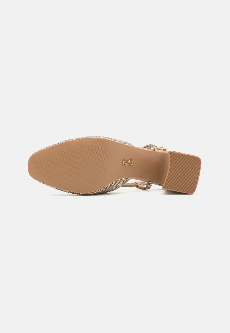 Sandales Steve Madden 'Dancr' - Talons Hauts En Cuir Beige - Taille 8.5 US - Neuf En Boîte